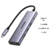 1200x1200_01 (1) Hub Ugreen Usbc Hdmi 4k 5 En 1 Con 3 Usb3.0 + UsbC