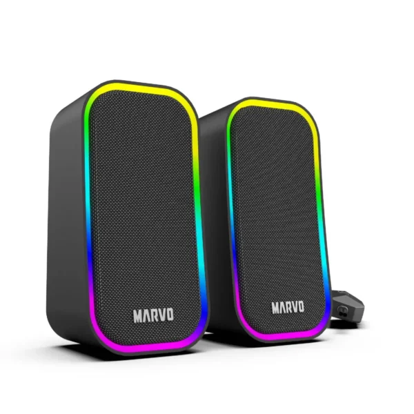 1200x1200_01 Parlante Marvo SG-285 RGB Gaming USB Negro
